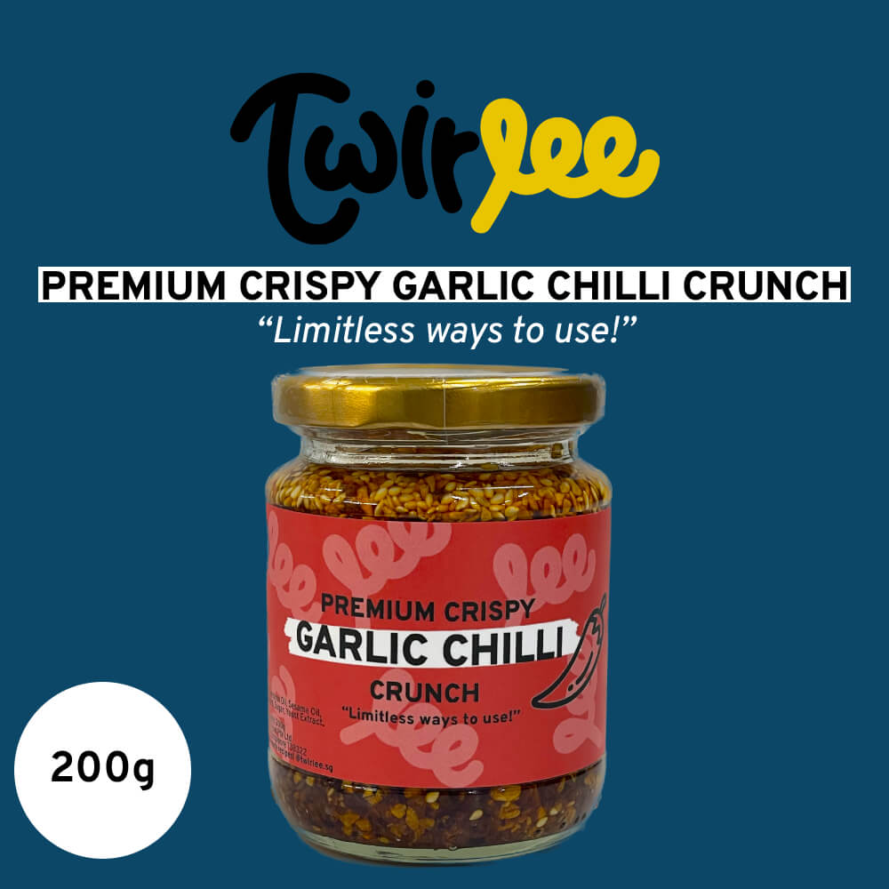 Twirlee Premium Crispy Garlic Chili Crunch
