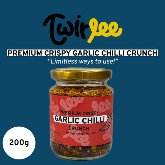 Twirlee Premium Crispy Garlic Chili Crunch