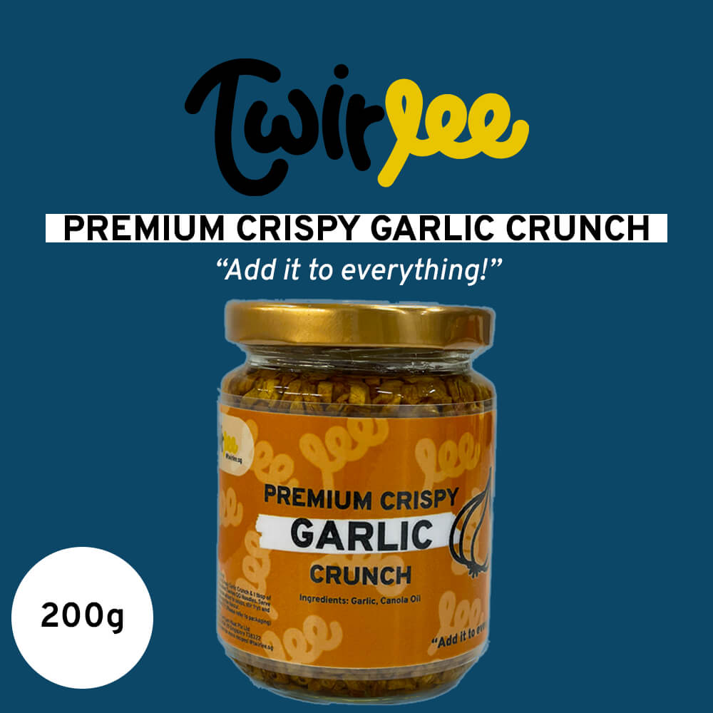 Twirlee Premium Crispy Garlic Crunch 200g