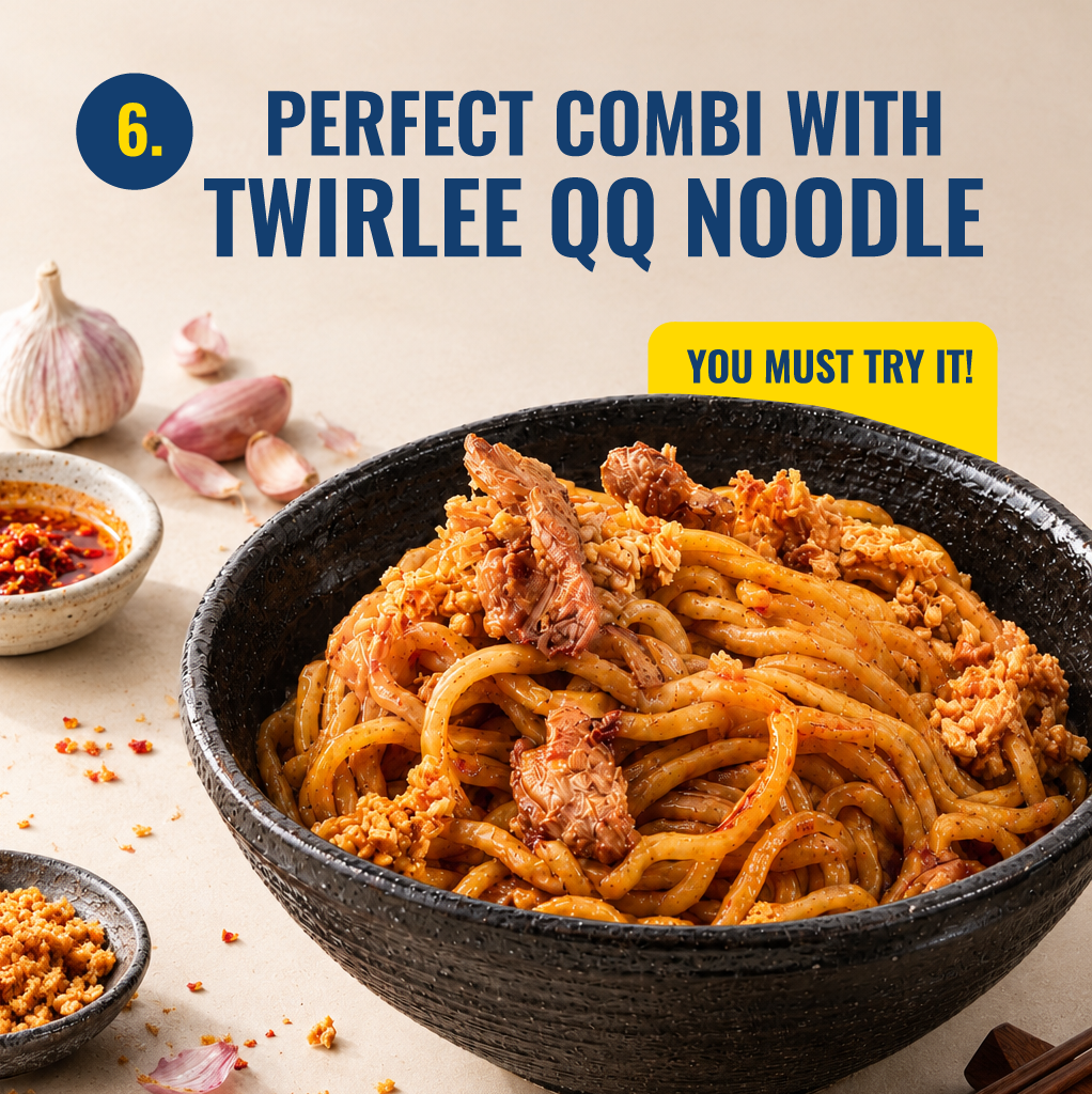 Twirlee Premium Crispy Garlic Crunch 200g Bundle of 3